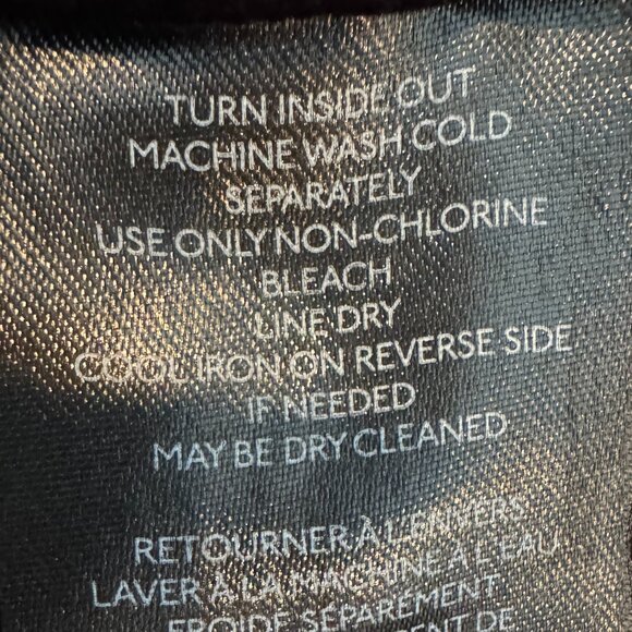 Colette Velvet Crop Wide-Leg Pants by Maeve Size 27P - Picture 8 of 14